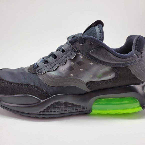 NEW Jordan Max 200 Black Green Shoes Sneakers - Picture 5 of 9